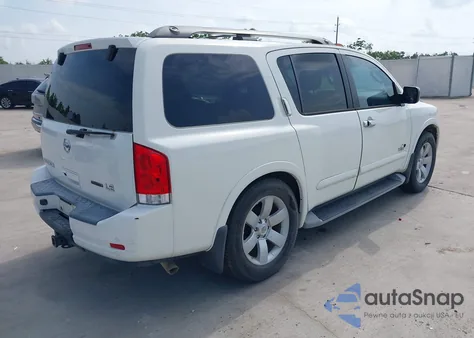 2008 Nissan Armada Le from USA, damaged, VIN 5N1BA08D28N617066